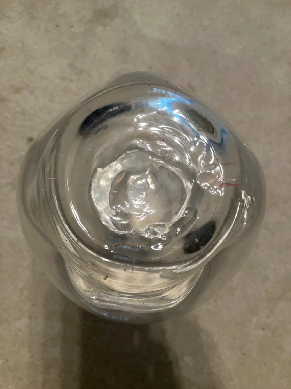 Vintage 1980s Pasabahce Glass Vase